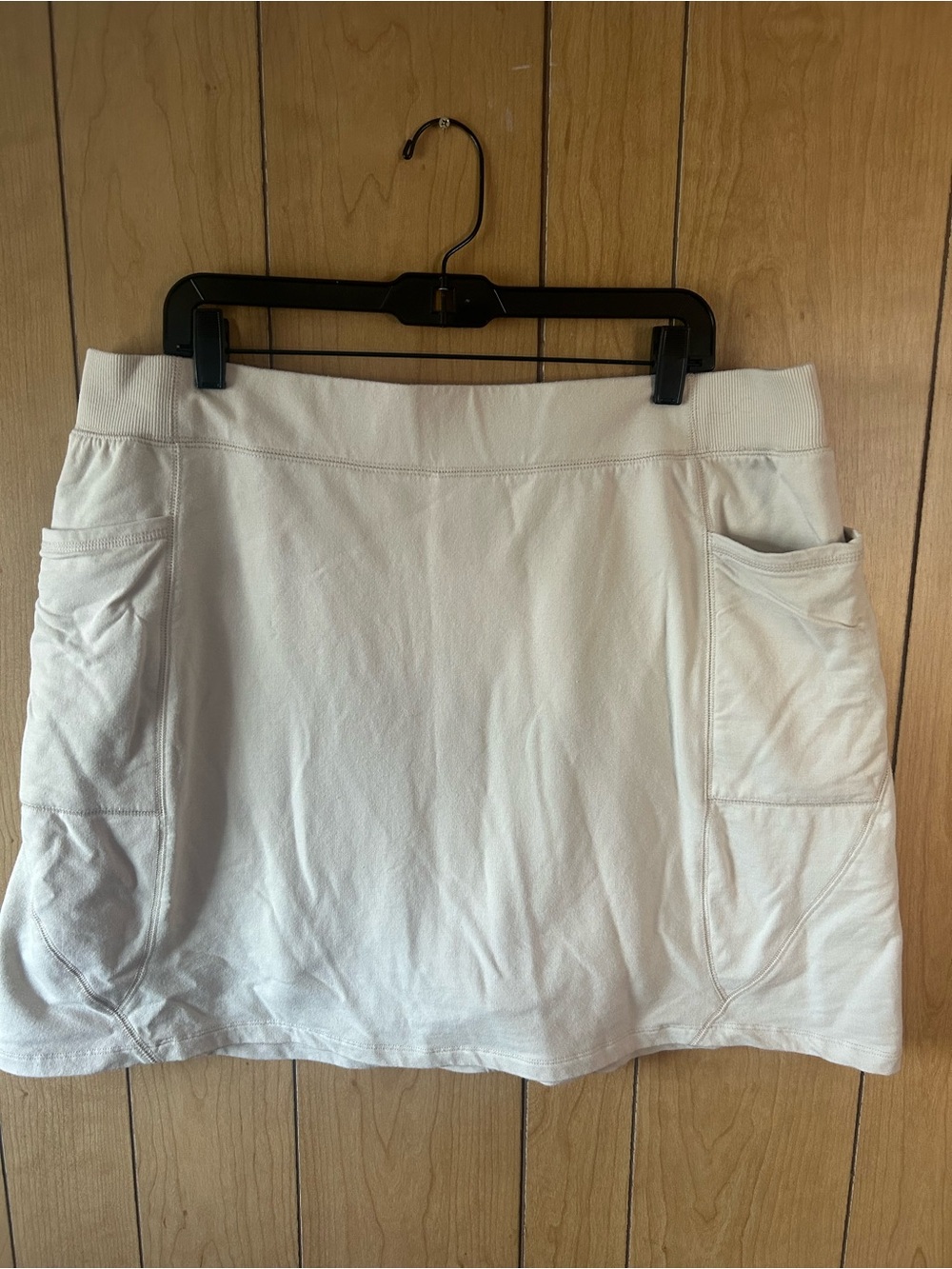 D&CO Tan Women's Skort with Side Pockets